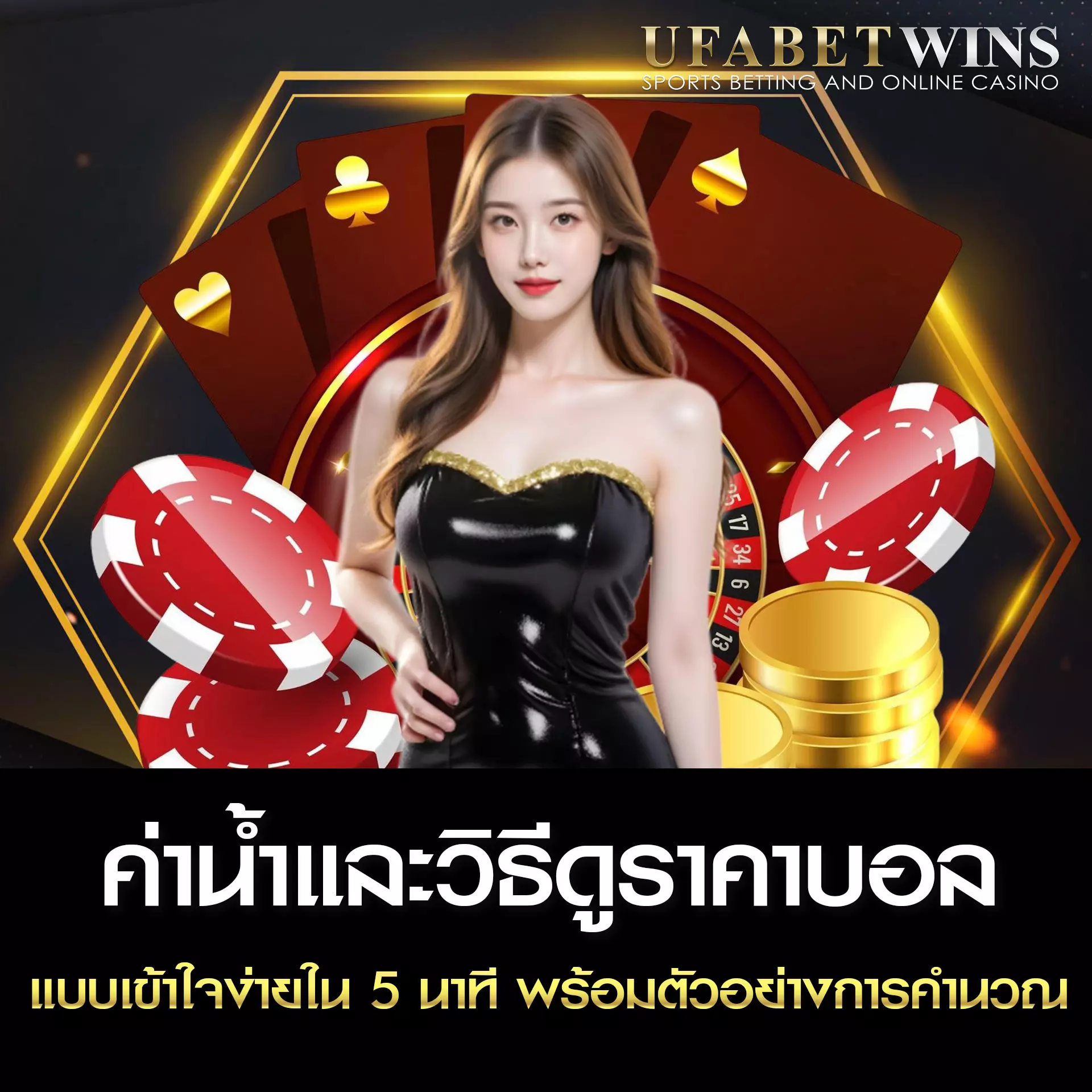 ค่าน้ำและวิธีดูราคาบอล UFABETWIN