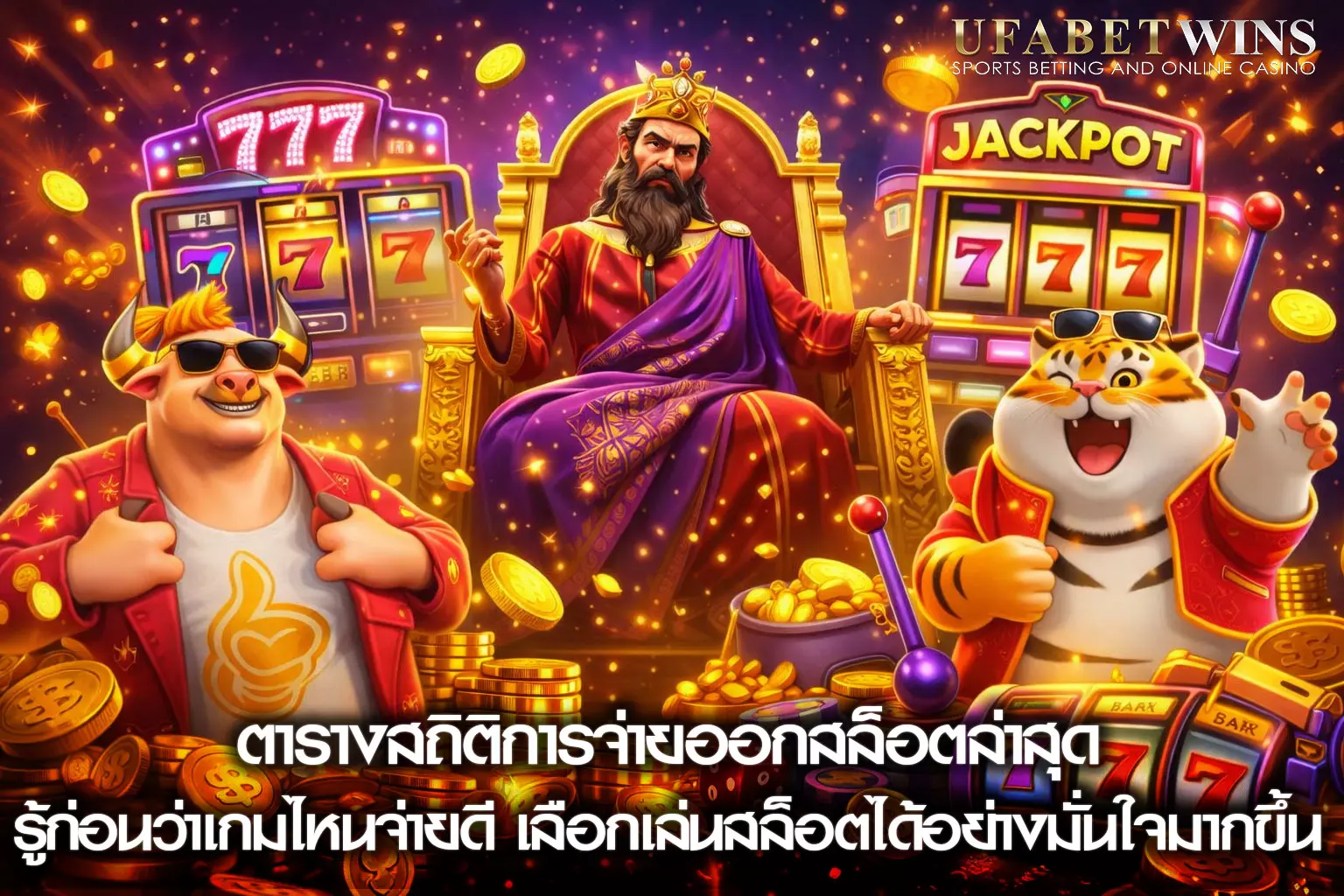 ตารางสถิติการจ่ายออกสล็อต